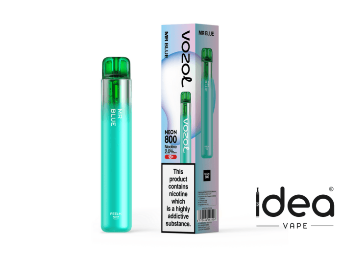 Disposable vapesVozol Neon 800 VapeVOZOL NEON MRBLUE