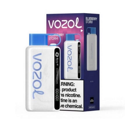 Disposable vapesVozol Star 12000 Disposable Vape RechargeableVozol Star Disposable Vape blueberry storm