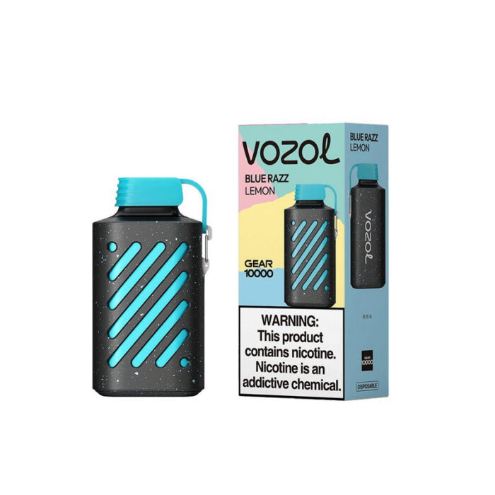 Disposable vapesVozol Gear 10000 Vape Kitvozol gear disposable vape blue razz lemon