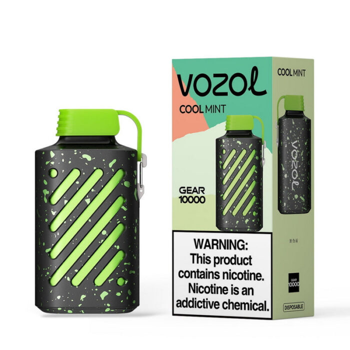 Disposable vapesVozol Gear 10000 Vape Kitvozol gear disposable vape cool mint