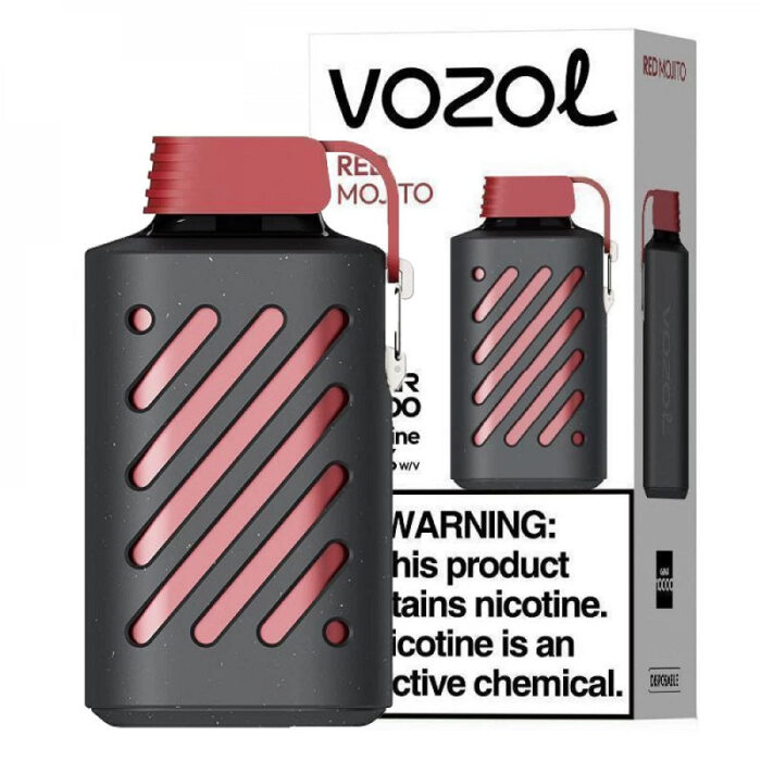 Disposable vapesVozol Gear 10000 Vape Kitvozol gear disposable vape red mojito