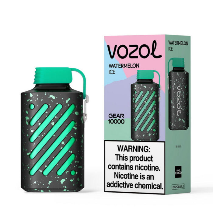 Disposable vapesVozol Gear 10000 Vape Kitvozol gear disposable vape watermelon ice